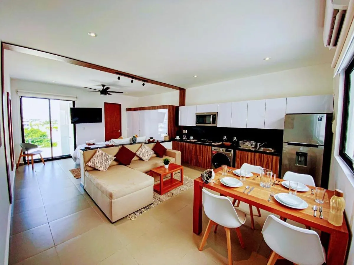 Cosmos 42 - New Modern Studio Close To The 5Th Av & The Beach Playa del Carmen