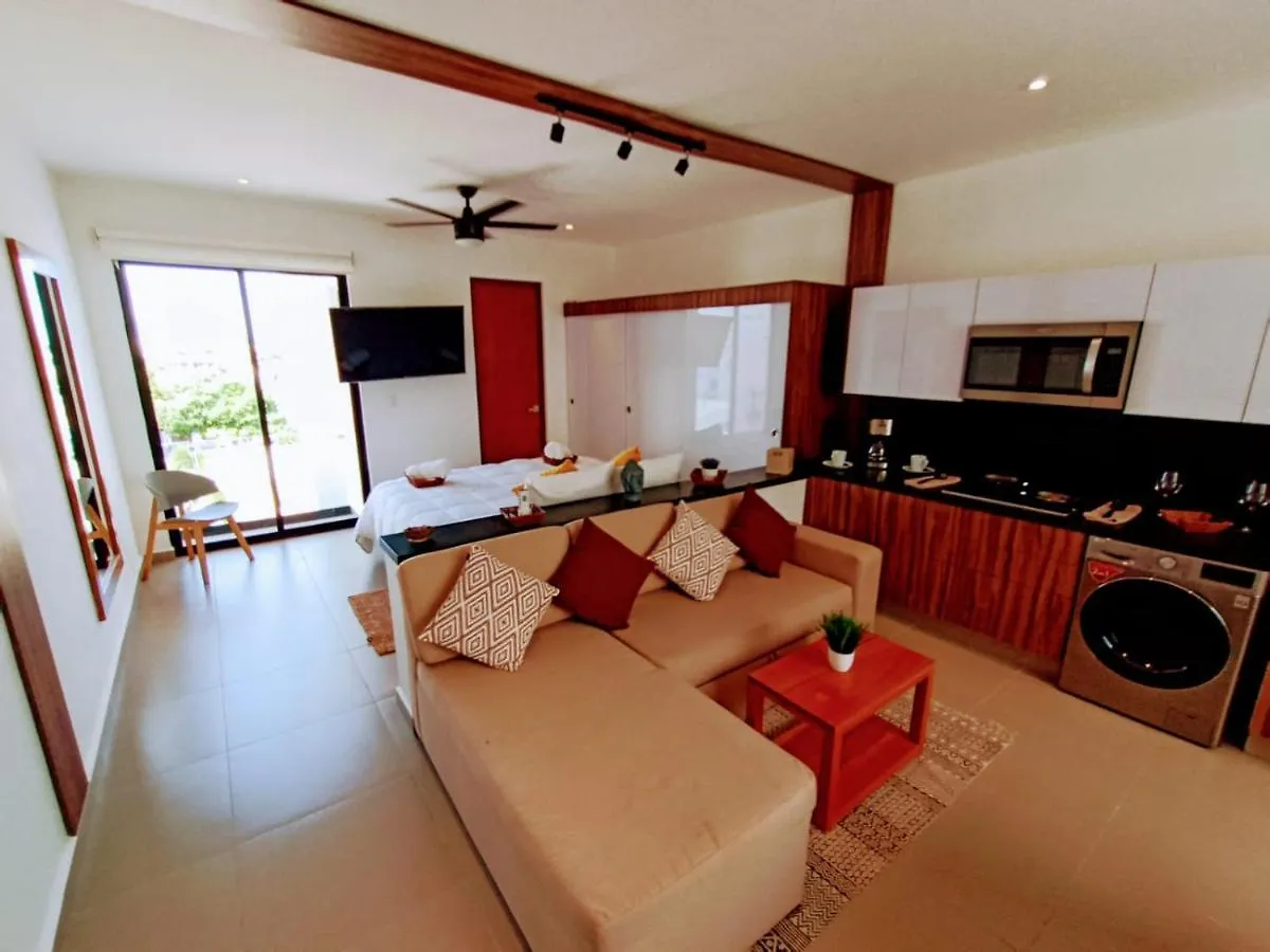 Cosmos 42 - New Modern Studio Close To The 5Th Av & The Beach Playa del Carmen 0*,