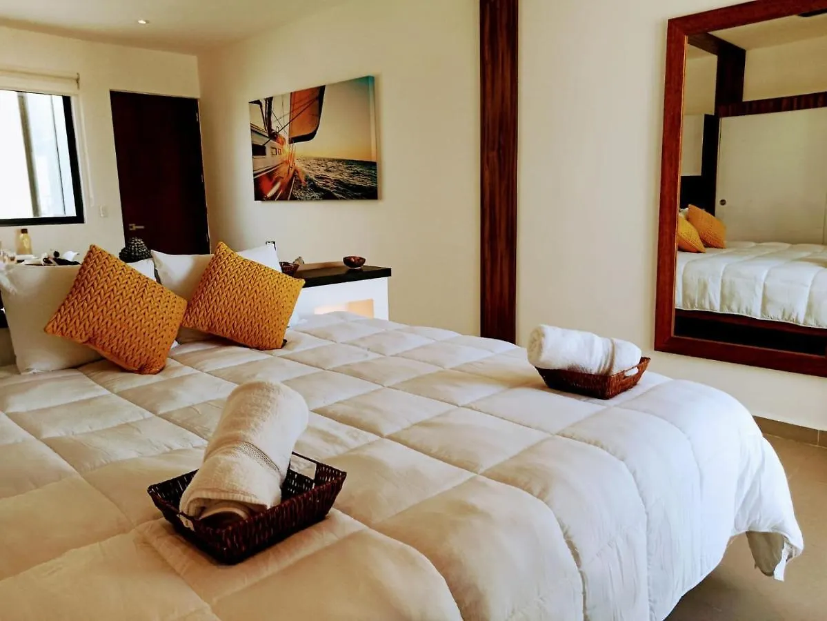 Lägenhet Cosmos 42 - New Modern Studio Close To The 5Th Av & The Beach Playa del Carmen
